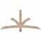 Ekena Millwork Davenport Smooth Timber Gable Bracket, Douglas Fir, 60"W x 30"H x 3 1/2"D x 3 1/2"F, 12/12 Pitch GBW060X30X0404DAV00SDF - alternate 1